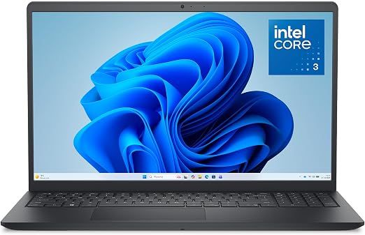 Dell 15 Ordinateur Portable - Intel Core 3 100U, 8GB RAM, 512GB SSD