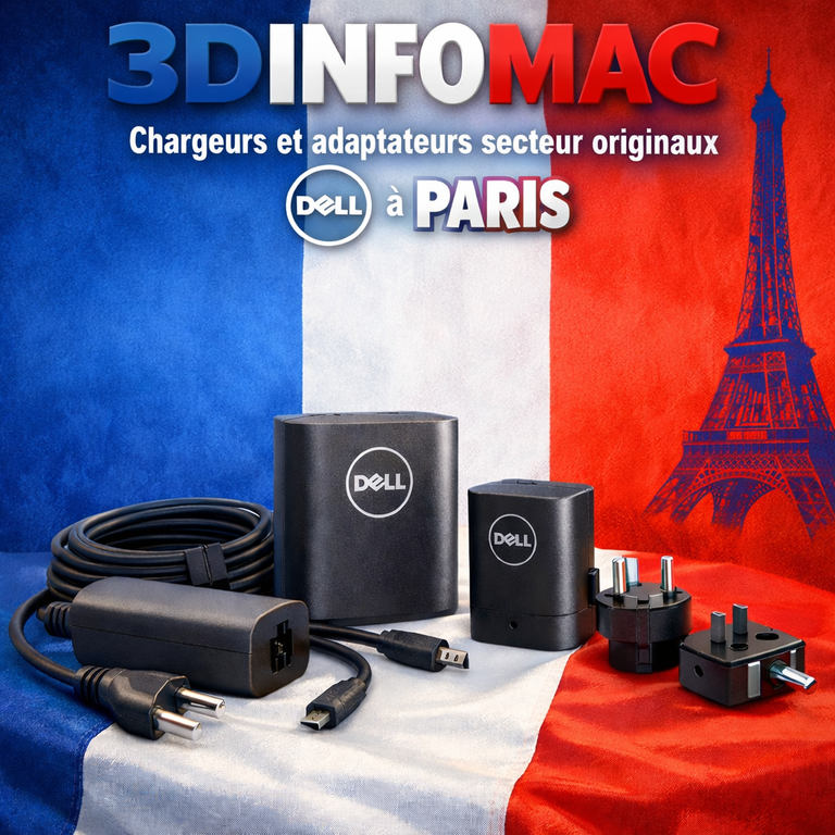 chargeurs orignaux dell à paris
