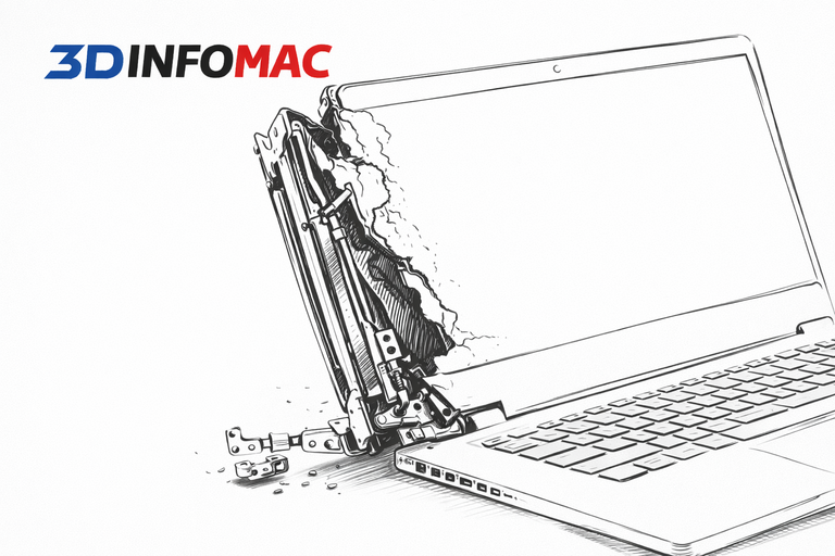 Réparation fixation charnière Dell Inspiron 15 5547 Paris