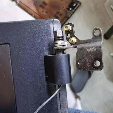 coque écran Dell fissurée